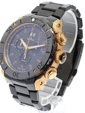 EDOX Chrono Offshore 1 10020-37R-NIR Chronograph Big Date Quartz Men's_916206